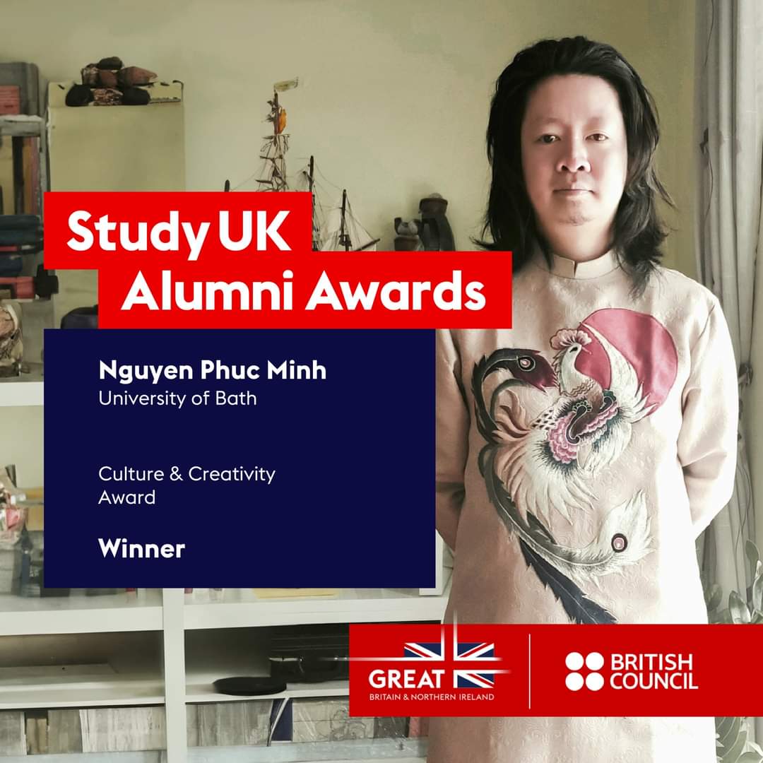 Kiến trúc sư Nguyễn Phúc Minh, cựu sinh viên trường University of Bath và University of Gloucestershire. Ảnh: Hội đồng Anh