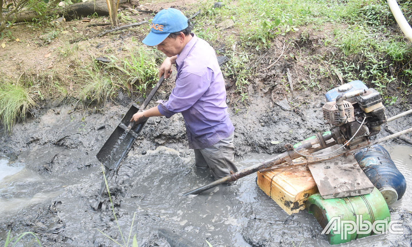Chức năng hút bùn của máy cải tiến.