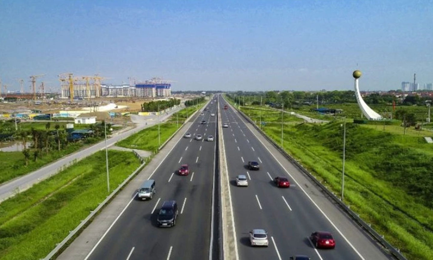 Cao tốc Hà Nội - Hải Phòng.