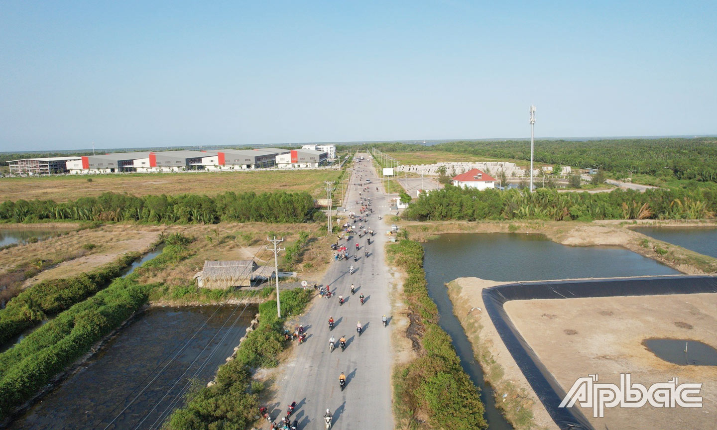 Tiềm lực thu hút đầu tư khu vực phía Đông của Tiền Giang còn rất lớn. Ảnh: MINH THÀNH