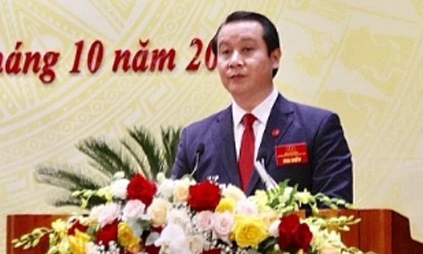 Phó Bí thư Tỉnh ủy tỉnh Vĩnh Phúc Phạm Hoàng Anh.