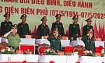 Hợp luyện các lực lượng vũ trang tham gia diễu binh, diễu hành kỷ niệm 70 năm Chiến thắng Điện Biên Phủ