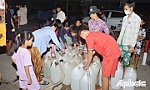 Tình hình mặn khu vực tỉnh Tiền Giang đến sáng ngày 6-4