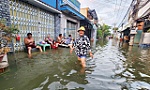 TP. Mỹ Tho: Người dân chật vật ứng phó triều cường