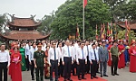 Trang nghiêm Lễ giỗ Đức Quốc Tổ Lạc Long Quân và dâng hương tưởng niệm Tổ Mẫu Âu Cơ