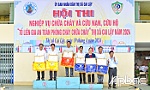 TX. Cai Lậy tổ chức Hội thi nghiệp vụ chữa cháy và cứu nạn, cứu hộ