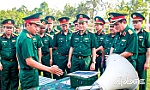 Thượng úy Châu Anh Phương: Cán bộ trẻ tiêu biểu, năng động