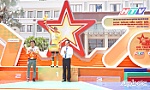 Tay đua Petr Rikunov (Đội đua Tập đoàn Lộc Trời An Giang) đoạt cả Áo vàng và Áo xanh
