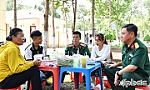 Tiếp thêm động lực cho chiến sĩ mới