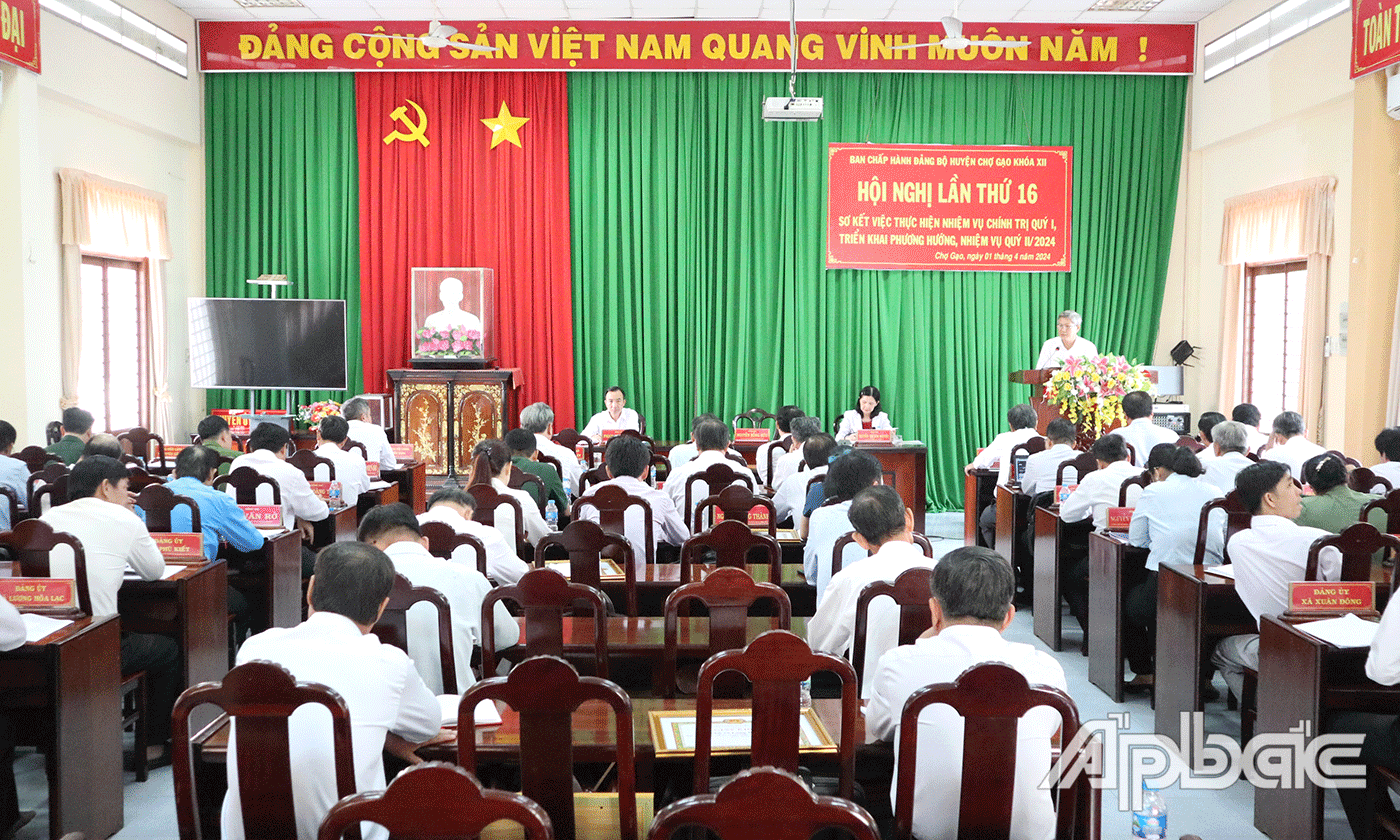 Quang cảnh hội nghị.