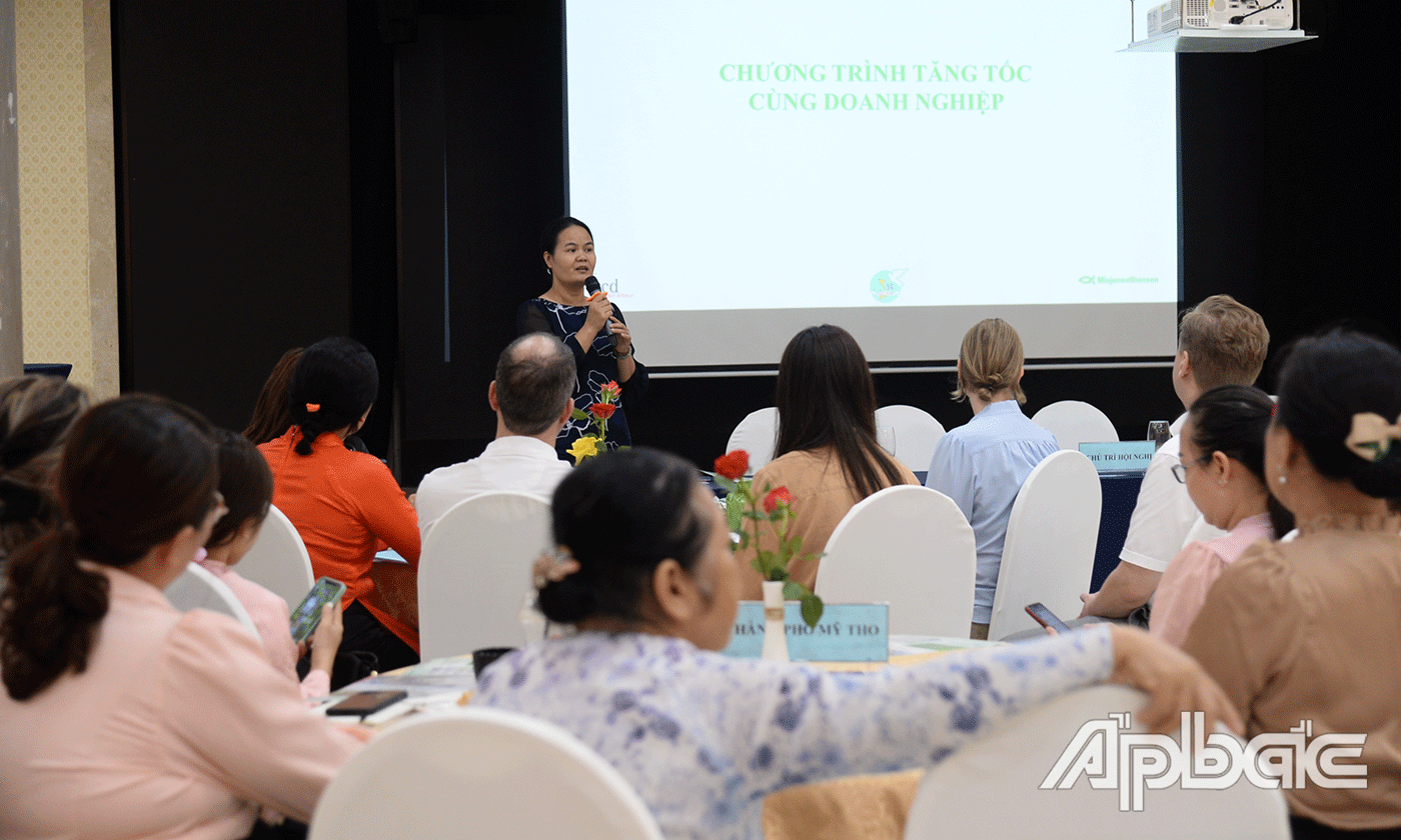 Tổ chức Liên minh Nauy tại Việt Nam cũng đã giới thiệu và phát động cuộc thi “Tăng tốc cùng doanh nghiệp”;