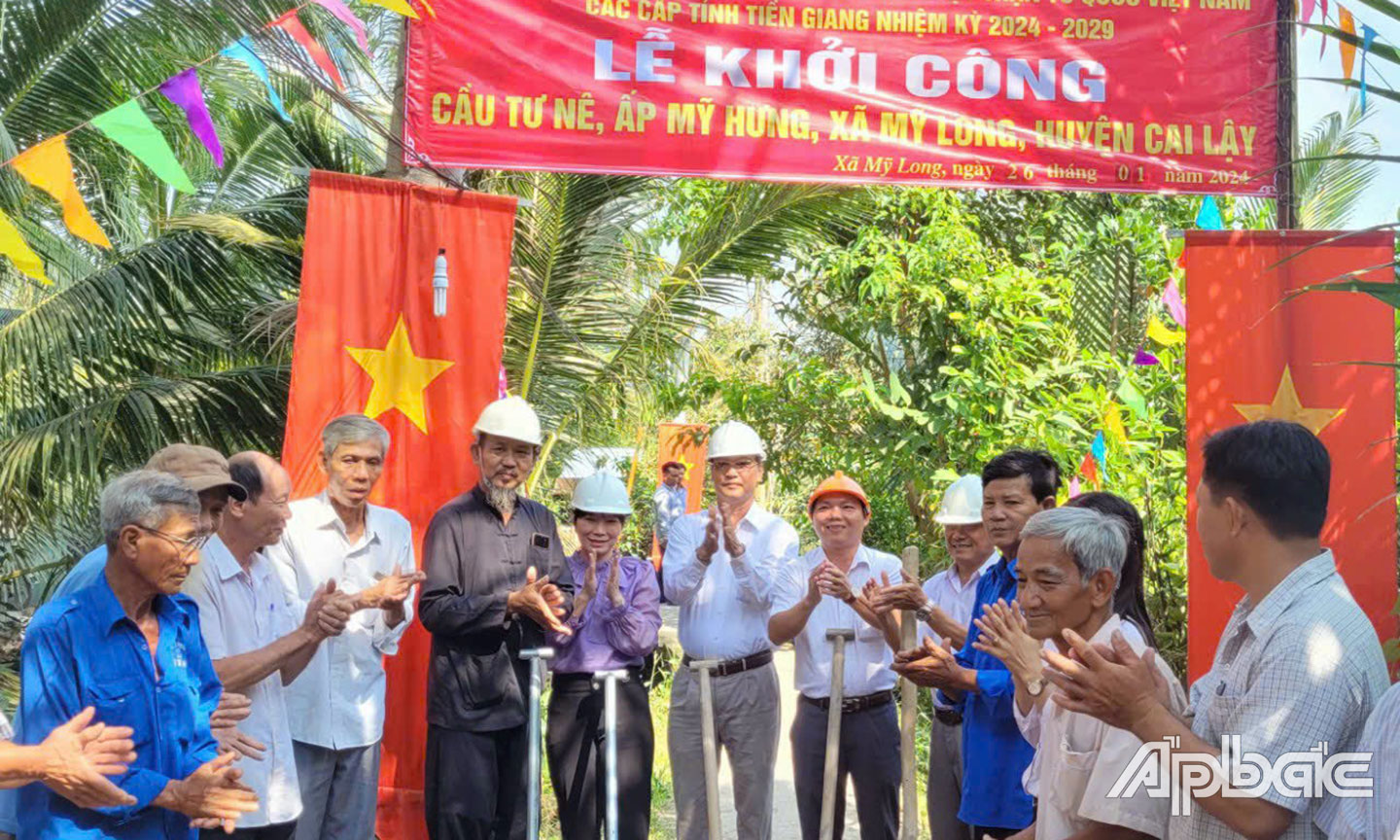 Nhiều công trình thi đua chào mừng Đại hội MTTQ các cấp nhiệm kỳ 2024 - 2029.