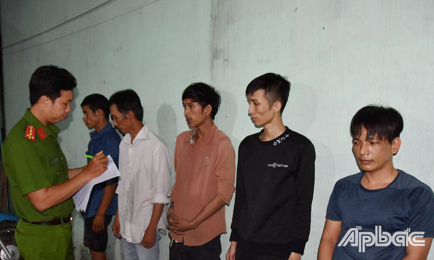 5 đối tượng dương tính với ma tuý.