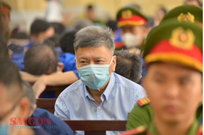 Bị cáo Chu Lập Cơ tại tòa chiều 11-4. Ảnh: CAO THĂNG