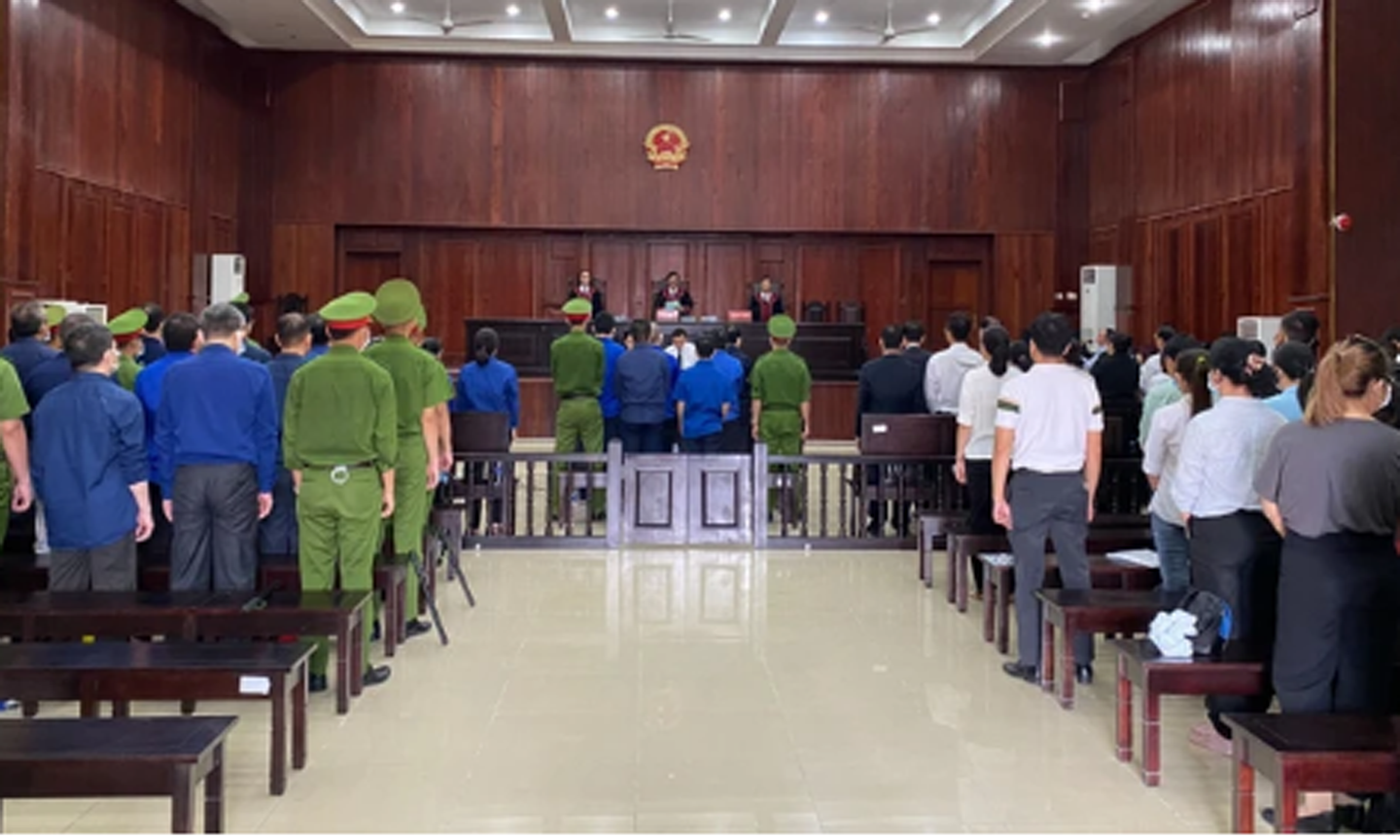 Khai mạc phiên tòa phúc thẩm vụ án Thuduc House. Ảnh: THÀNH CHUNG