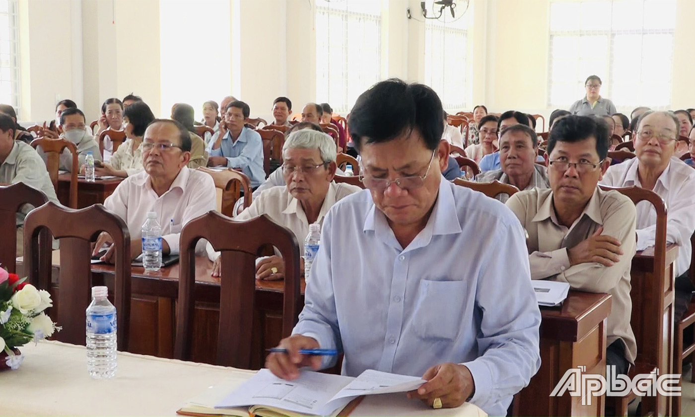 Quang cảnh buổi tập huấn