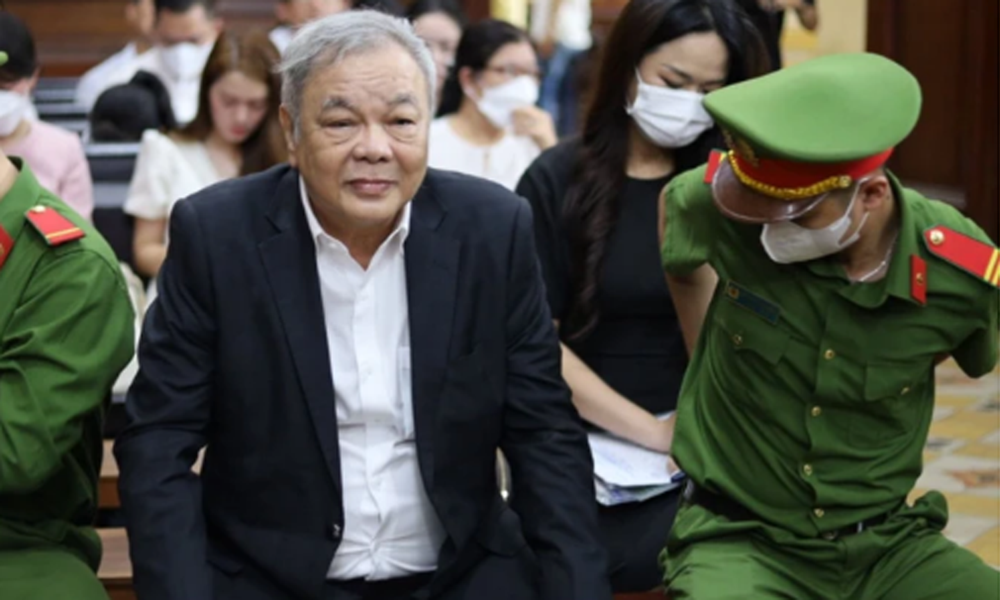 Bị cáo Trần Quí Thanh tại tòa.