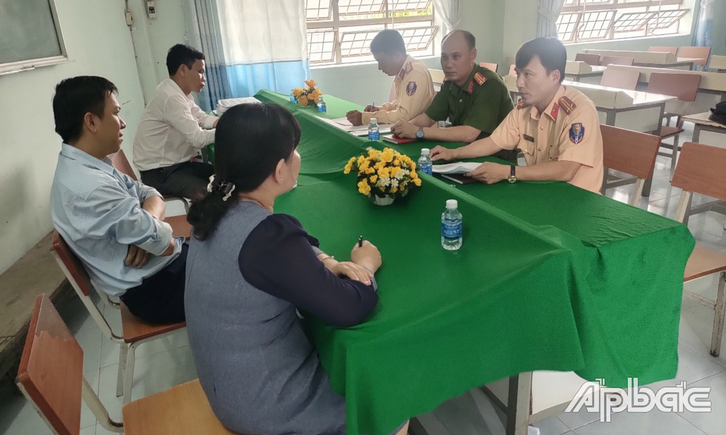 Làm việc với trường THPT NAm Kỳ Khởi Nghĩa.