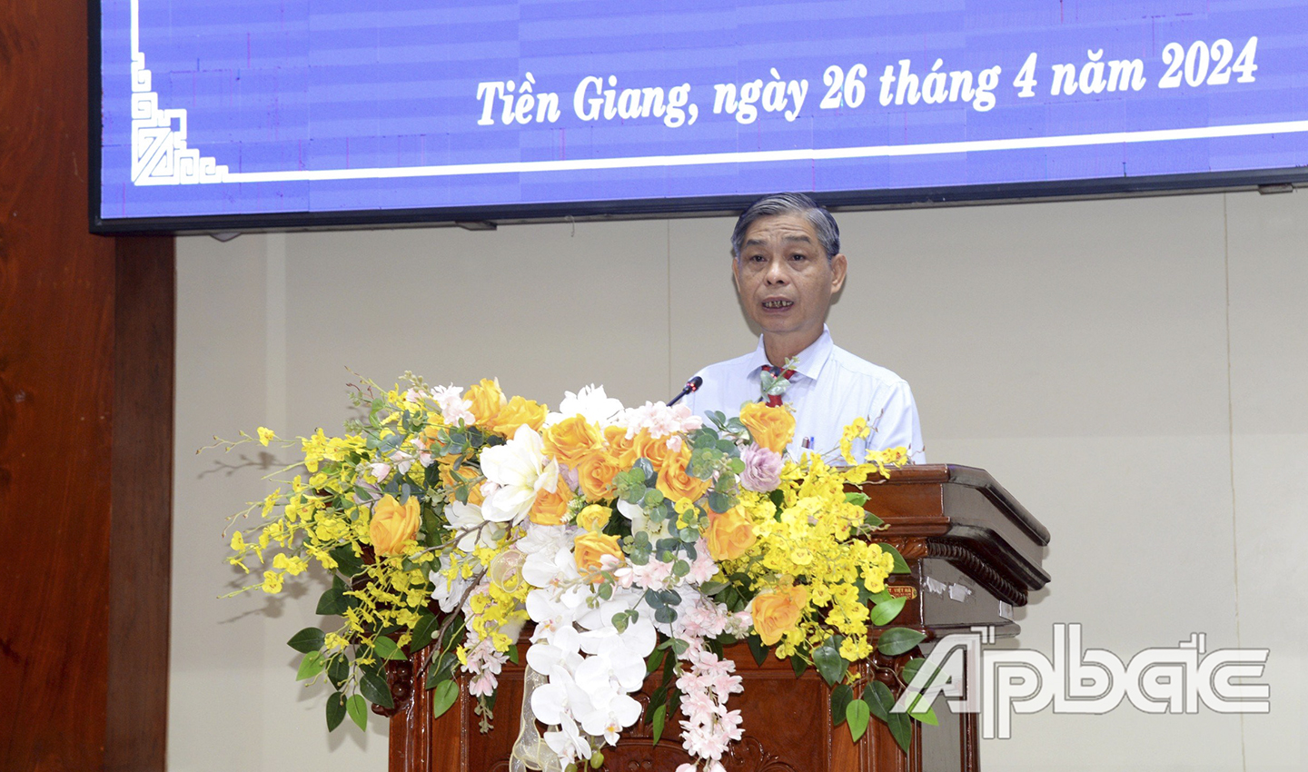 BSCK2 Nguyễn Hữu Diệp, Phó Giám đốc Sở Y tế phát động hưởng ứng tuần lễ tiêm chủng thế giới