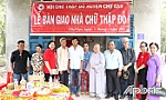 Huyện Chợ Gạo: Bàn giao 3 nhà Chữ thập đỏ