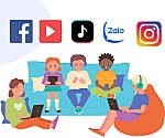 Trẻ em sử dụng mạng xã hội - lợi ích và rủi ro