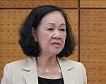 Cho thôi làm nhiệm vụ đại biểu Quốc hội khóa XV đối với bà Trương Thị Mai