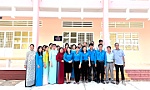 LĐLĐ tỉnh Tiền Giang: Tổ chức gắn biển công trình cấp tỉnh chào mừng Tháng Công nhân năm 2024