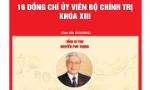 16 Ủy viên Bộ Chính trị khóa XIII (tính đến 22-5-2024)