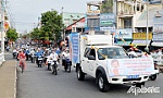 Tiền Giang: Mít tinh hưởng ứng Ngày Vi chất dinh dưỡng