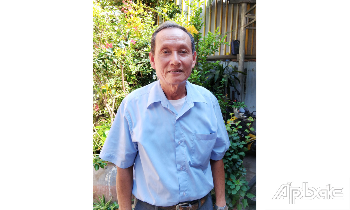  Ông Nguyễn Văn Thảo, Chủ tịch Hội NNCĐDC xã Mỹ Phong, TP. Mỹ Tho.