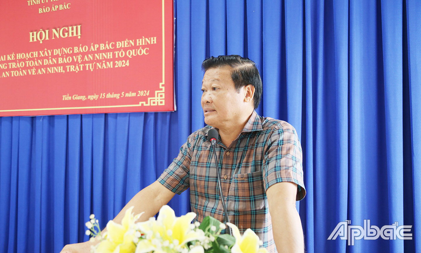 Đại tá Phan Văn Trảng chỉ đạo.