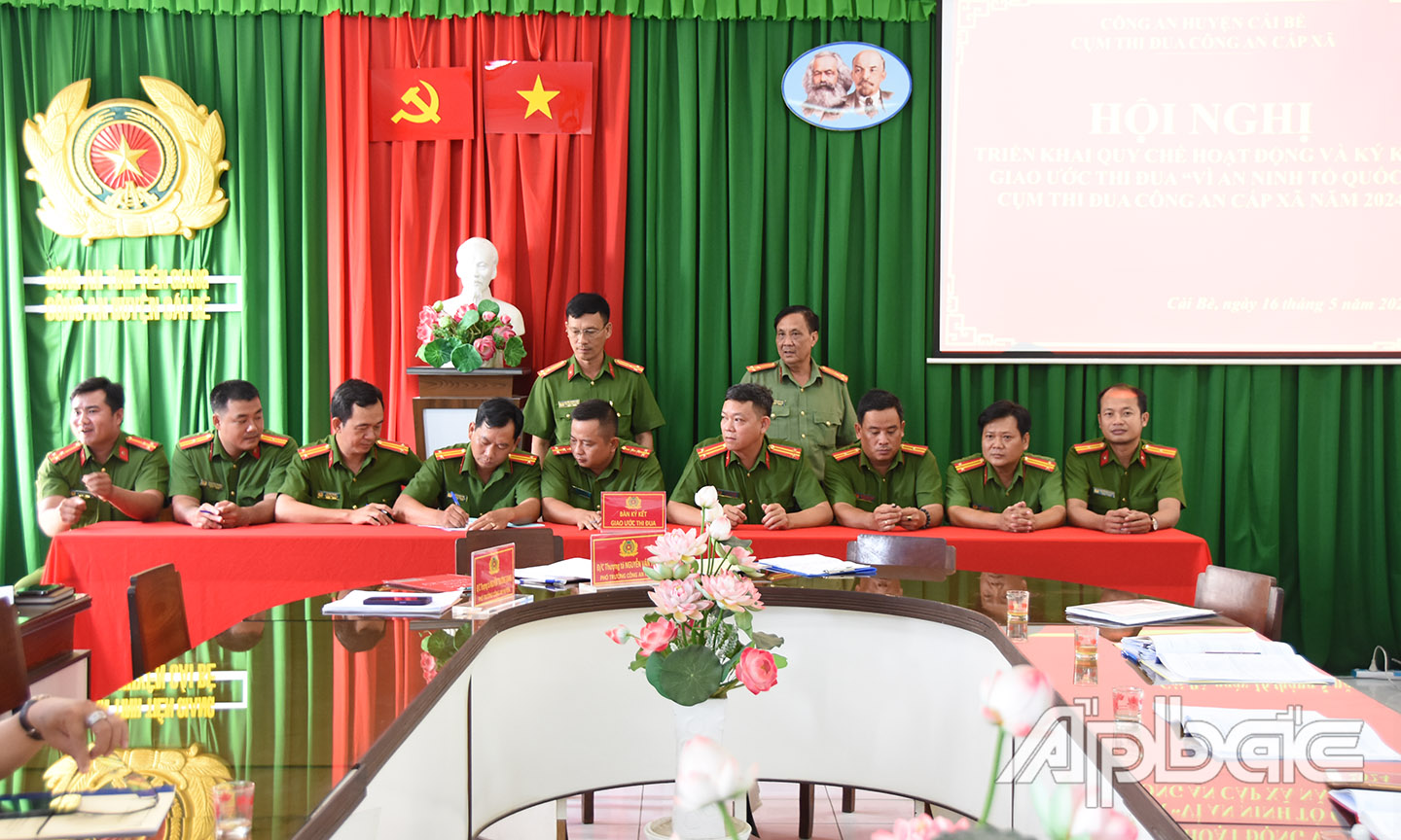 Hội nghị ký kết tại huyện Cái Bè.