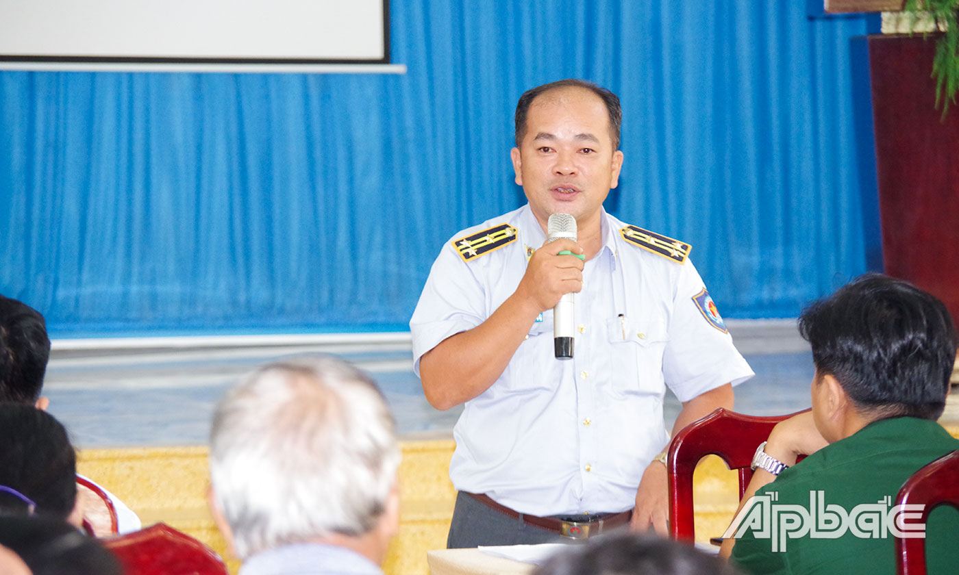 Tiền Giang: Tuyên truyền văn bản quy phạm pháp luật cho ngư dân - Báo ...