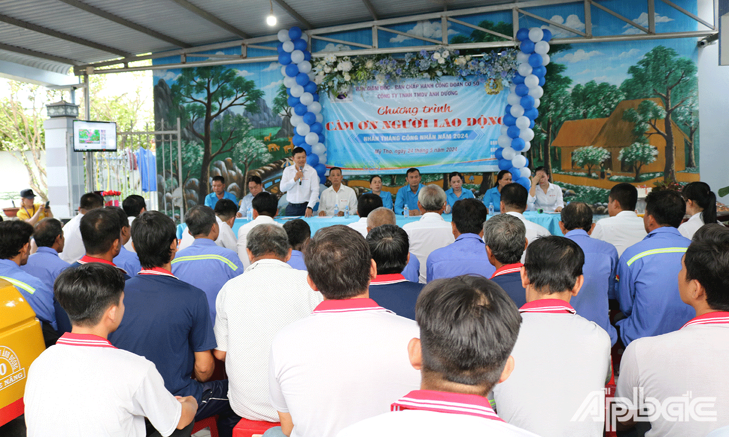 Chương trình “Cảm ơn người lao động” tại Công ty TNHH TMDV Ánh Dương