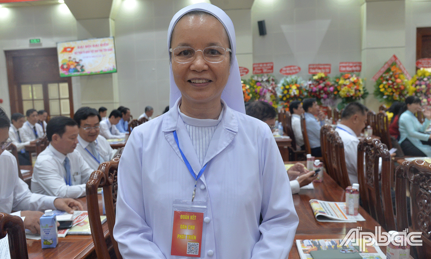 Nữ tu Lê Thị Thuận.