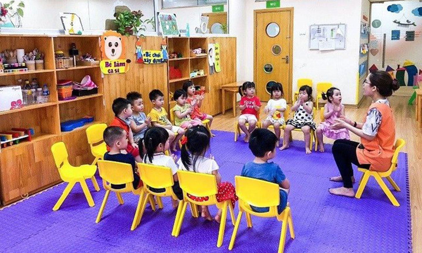 ất cả trẻ em mầm non 5 tuổi được miễn học phí