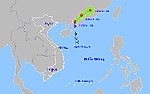 Thời tiết ngày 1/6: Bão số 1 suy yếu thành áp thấp nhiệt đới, nhiều vùng mưa rào và dông