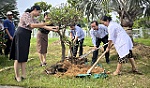 Tổng vệ sinh và trồng cây xanh hưởng ứng Ngày Môi trường thế giới