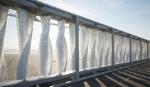 Hàng rào turbine gió xoắn công suất 2.200 kW điện/năm