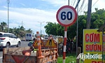 Tiền Giang: Đề xuất tháo dỡ biển hạn chế tốc độ 60 km/giờ trên một đoạn Quốc lộ 1