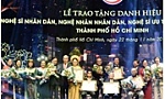 Giáo viên đào tạo người đoạt giải vàng cấp quốc gia, quốc tế được xét tặng danh hiệu NSND, NSƯT