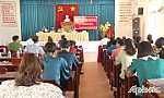 Đại biểu HĐND tỉnh Tiền Giang và HĐND TX. Cai Lậy tiếp xúc cử tri xã Thanh Hòa