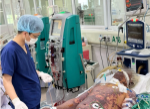 Người đàn ông rơi vào nguy kịch sau khi mổ lợn
