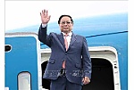 Thủ tướng Phạm Minh Chính tới Trung Quốc bắt đầu tham dự Hội nghị WEF Đại Liên