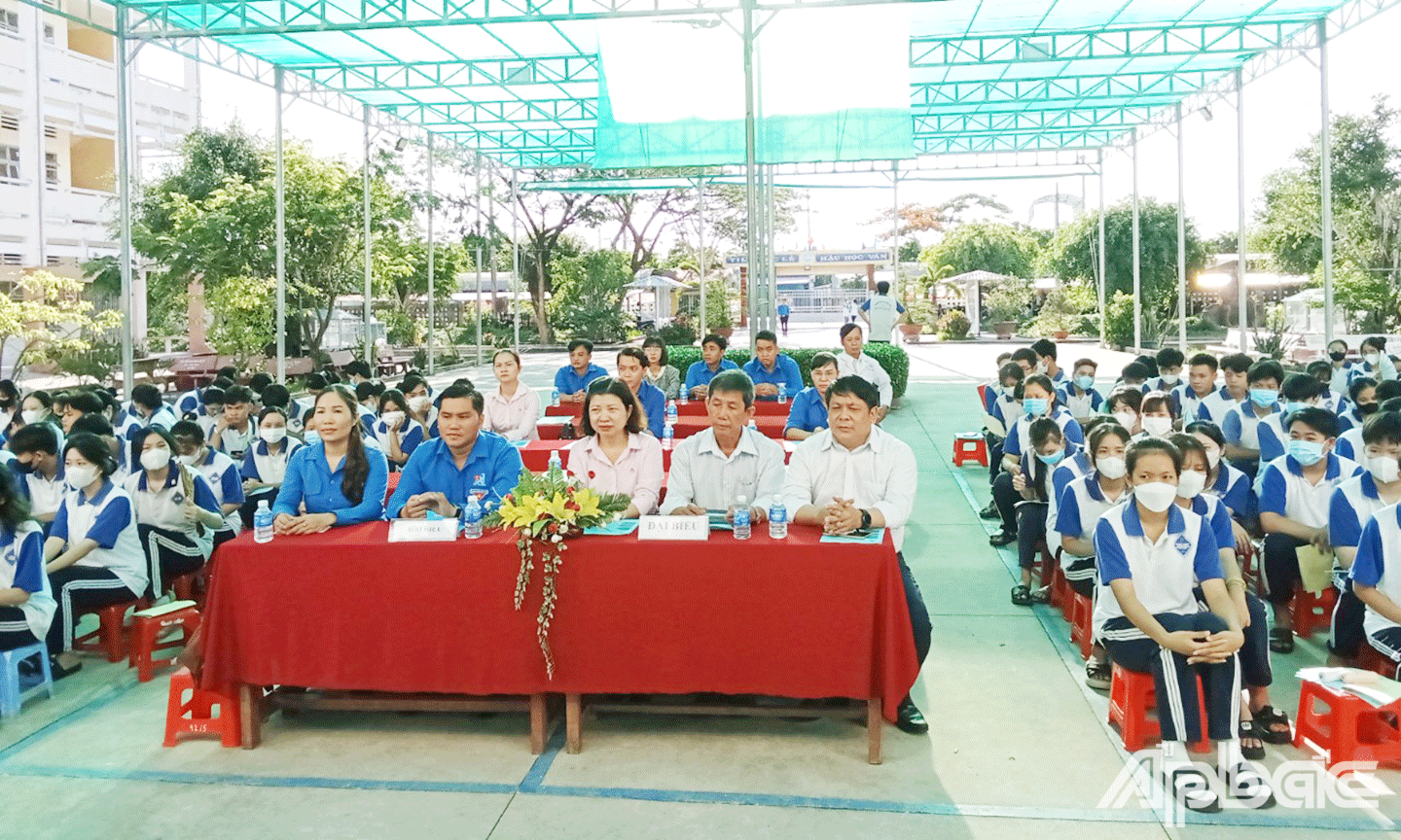 Lễ ra quân Chiến dịch “Hoa phượng đỏ” năm 2024.