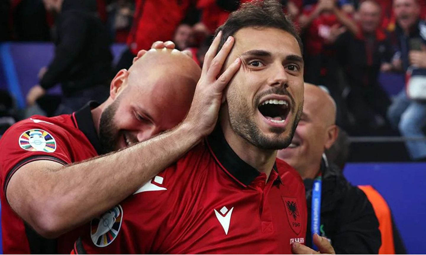 Kỷ lục ghi bàn ở giây thứ 23 của Nedim Bajrami có lẽ sẽ tồn tại rất lâu. Ảnh: UEFA 