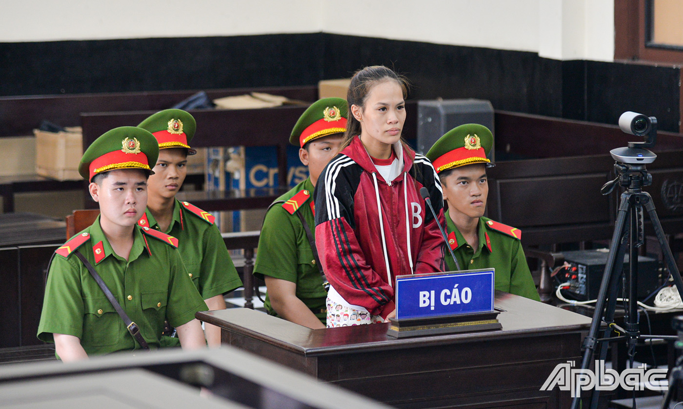 Bị cáo Nguyễn Kim Liên.