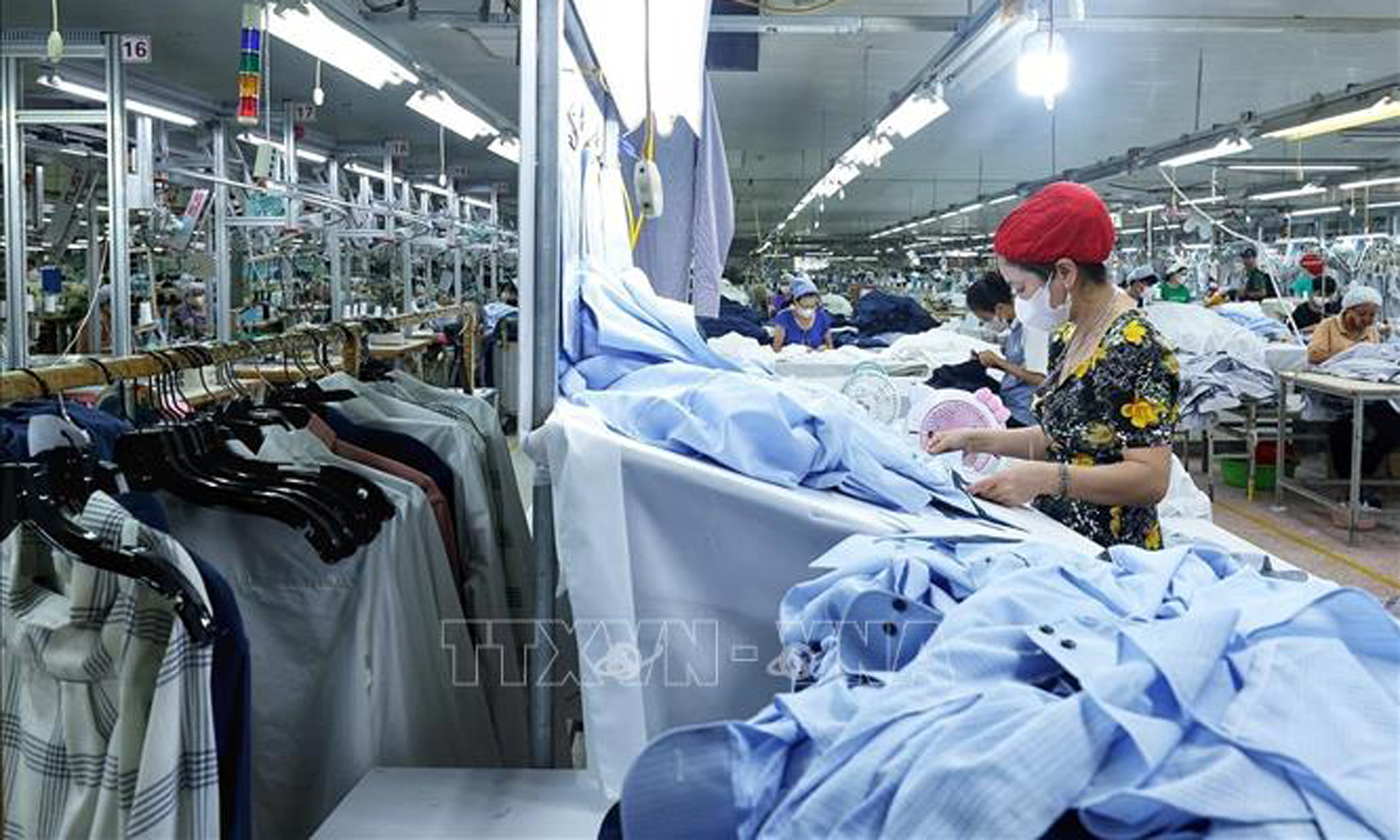 Chỉ số giá xuất khẩu hàng hóa quý II/2024 tăng 1,59% so với quý trước và giảm 2,5% so với cùng kỳ năm 2023. Ảnh: Tuấn Anh/TTXVN