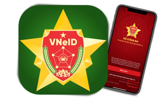 (Hình minh họa biểu tượng ứng dụng định danh điện VNeID tử. Nguồn: internet)