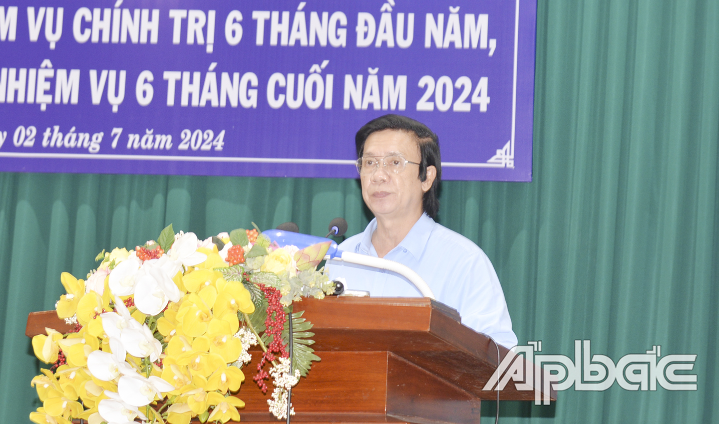Đồng chí Nguyễn Văn Danh, Bí thư Tỉnh ủy chỉ đạo những nhiệm vụ trọng tâm thực hiện trong 6 tháng cuối năm 2024